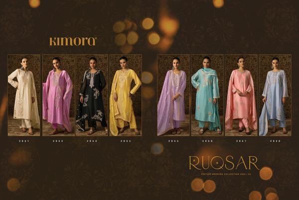 Kimora Heer Ruqsar Organza Designer Salwar Suit Collection